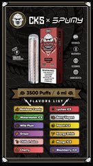 SPUMY x CKS 一次性主機 3500口 (30)
