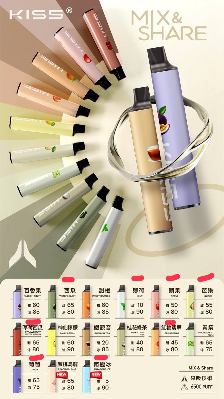 KISS 一次性主機 6500口(30)